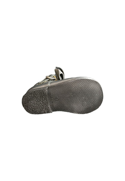 Ballerina primi passi Panyno B1528 grigio vernice fibbia fiocco estraibile