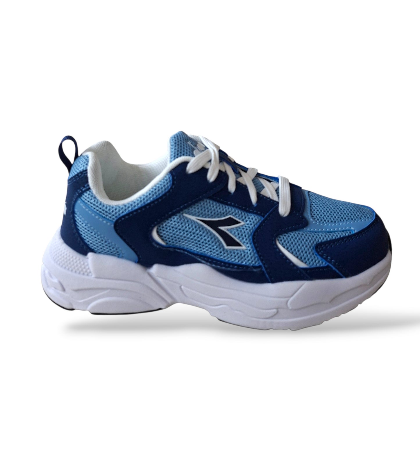 Scarpe sneakers Bambini e ragazzi Diadora ALLEY blue-celeste laccio