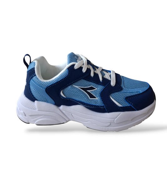 Scarpe sneakers Bambini e ragazzi Diadora ALLEY blue-celeste laccio