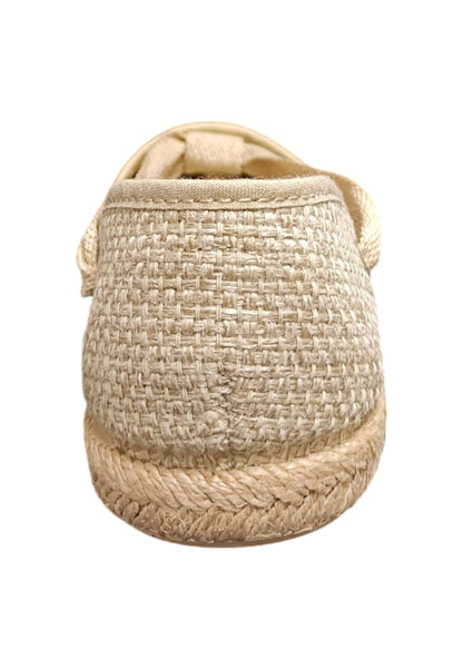 Espadrillas bambina Vul-Ladi Carla beige tela laccio summer style