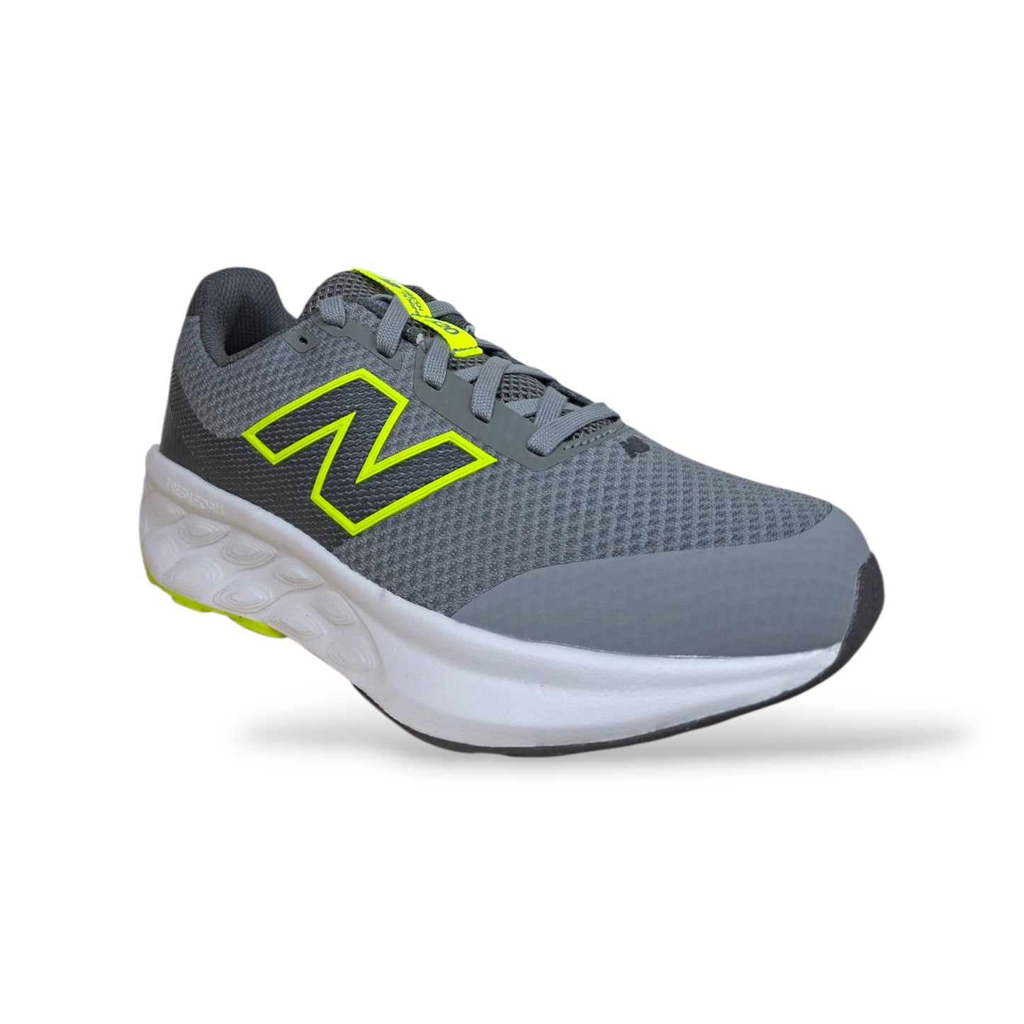 New Balance 520 Sneakers Ragazzi Grigio Giallo | Taglia 36-40 | Tessuto Lacci | Scarpetteria Gica