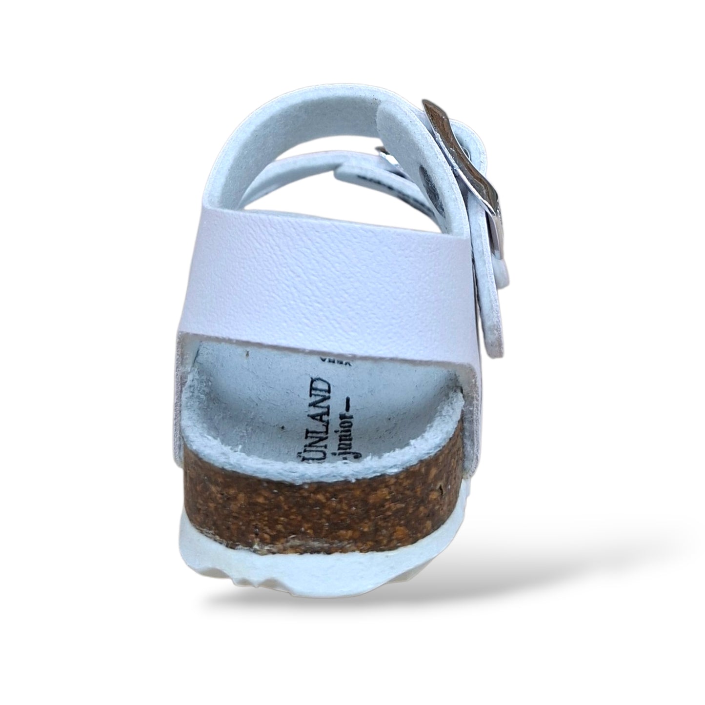 Sandalo Bio Sughero Bambine Grunland Junior Aria Bianco – Primi Passi Fibia EVA Cerimonia