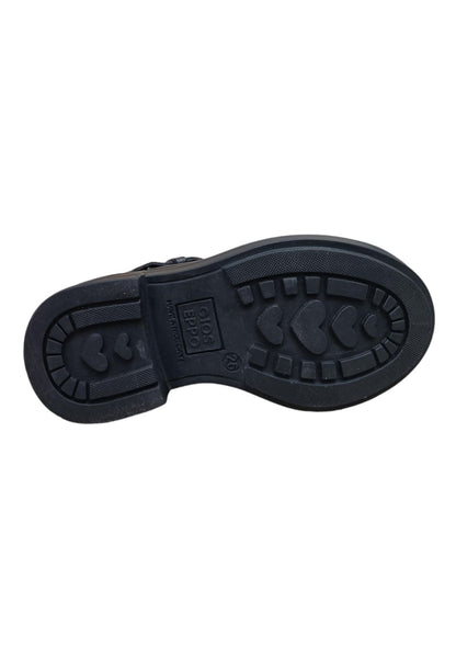 Stivaletto Bambine Gioseppo LAPEER Nero con Zip - Scarpe Pelle