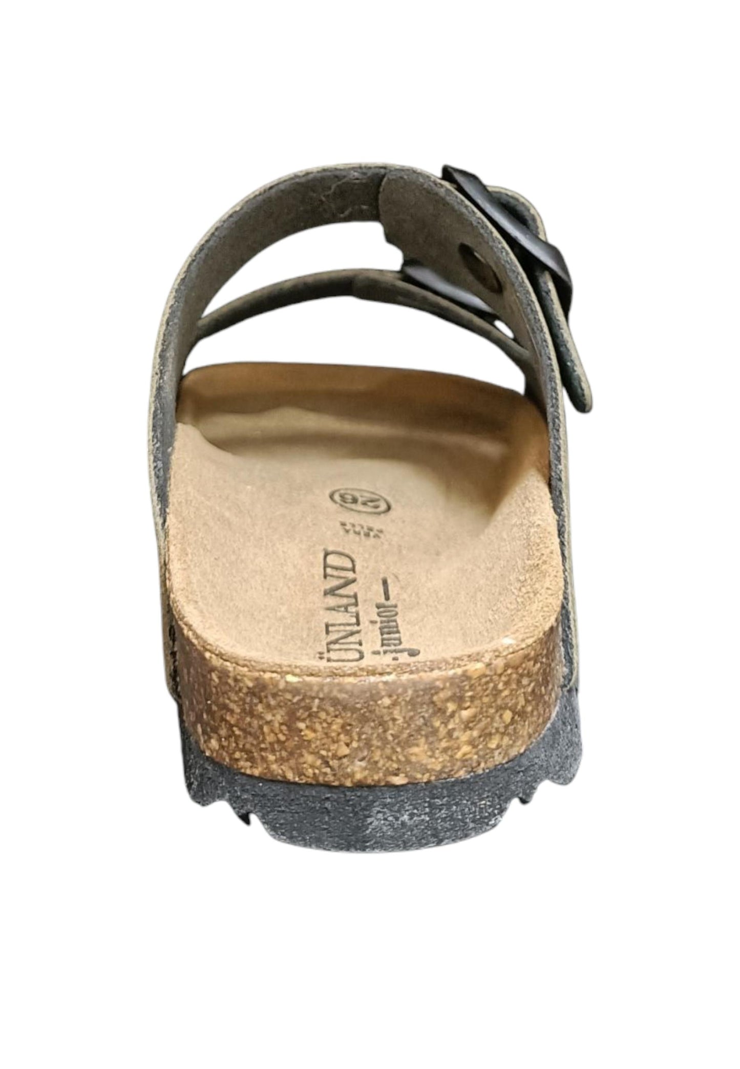 Scarpe ciabatta Bambini e ragazzi Grunland Junior 0714  OLIVA fibia