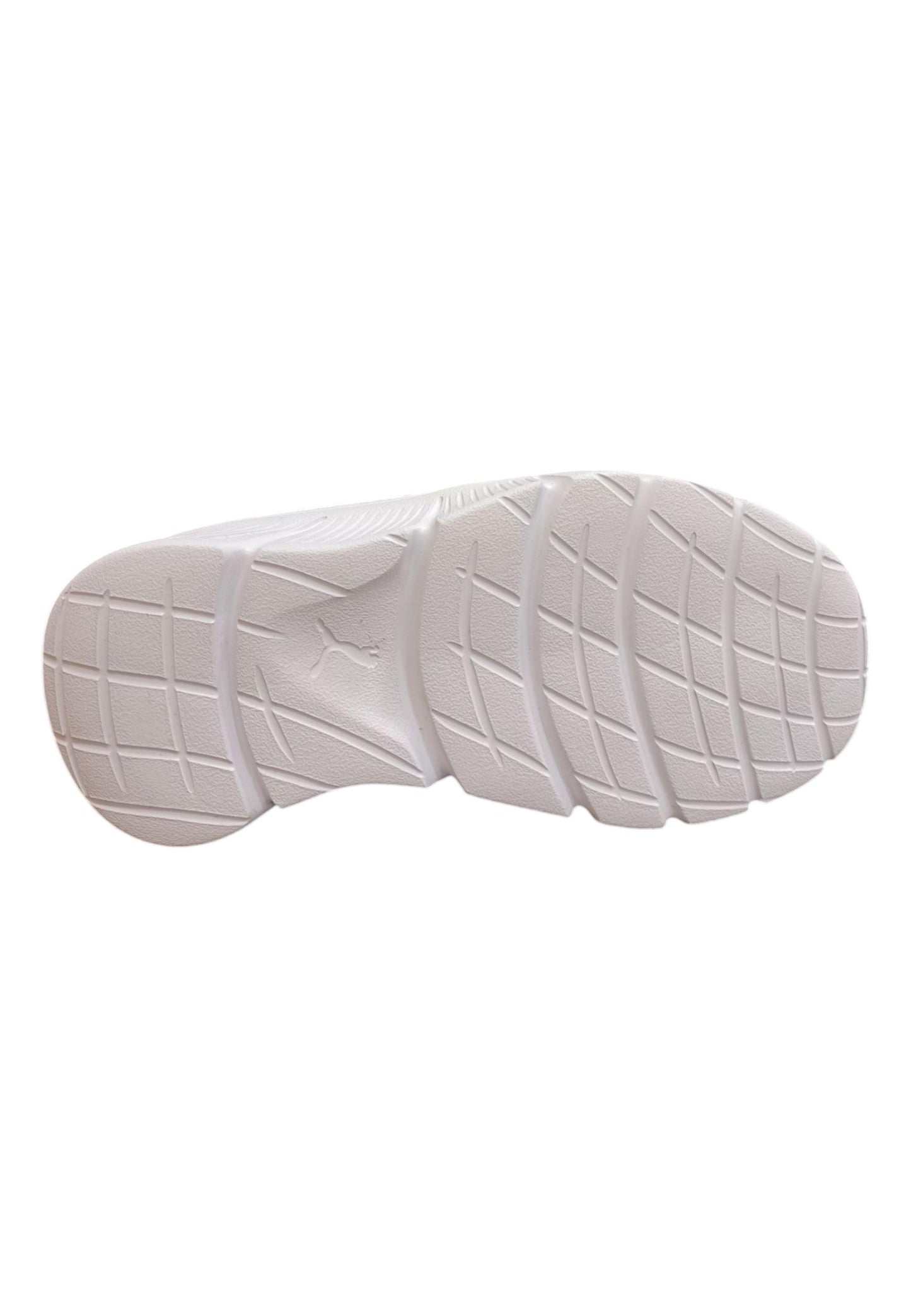 Scarpe sneakers Bambini e ragazzi PUMA flexfocus  grigio-giallo laccio elastico e velcro