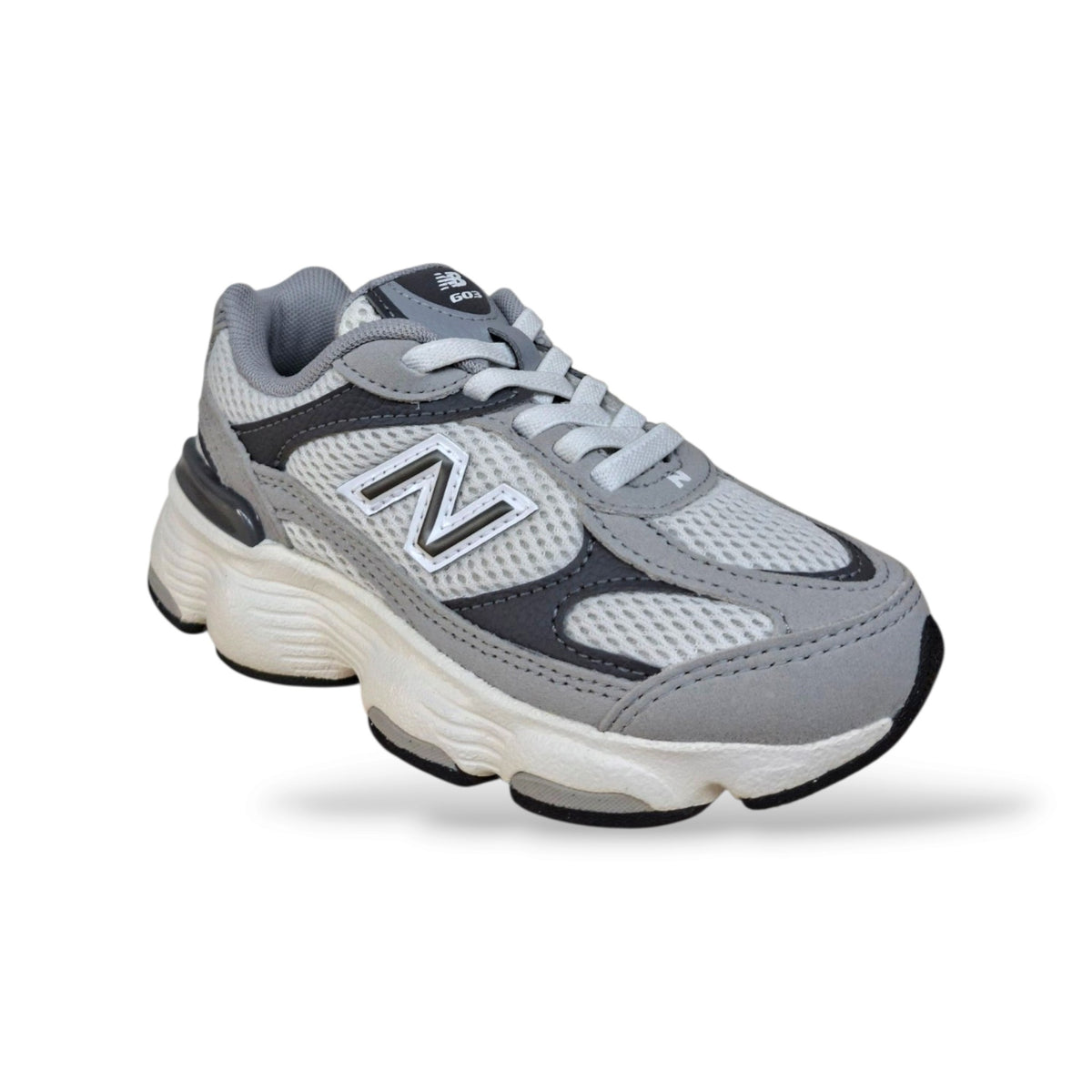 Sneakers New Balance 603 grigie per bambini e ragazzi