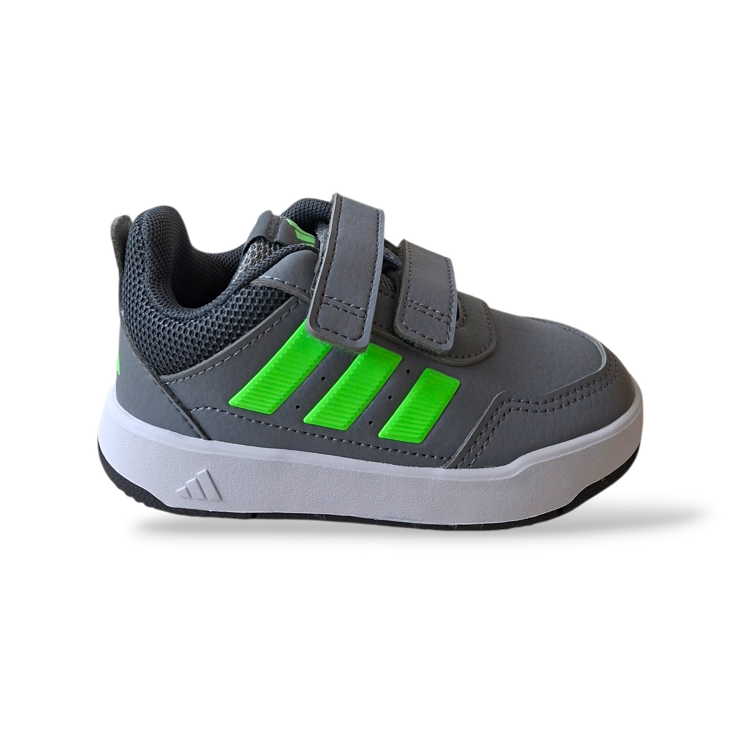 Sneakers bambino Adidas Tensaur Sport grigio verde sportive