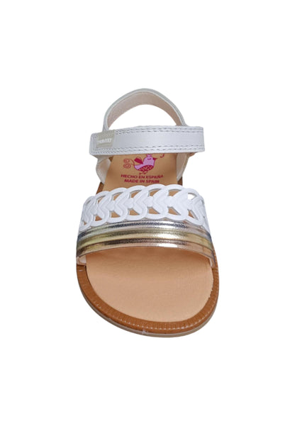 Sandalo bambina Pablosky Olimpo multicolor pelle velcro comfort anatomico