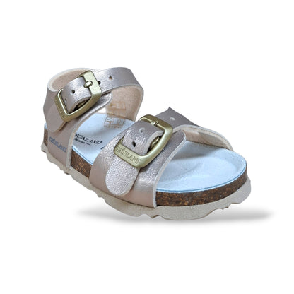Sandalo Bio Sughero Bambine Grunland Junior Aria Sabbia – Primi Passi Fibia EVA