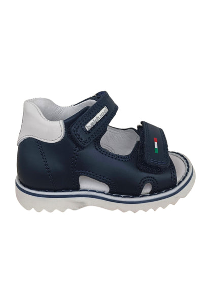 Scarpe sandalo tallonato Bambini balducci CITA  blue-bianco velcro