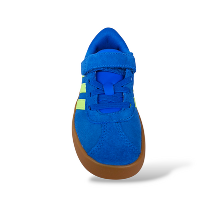Sneakers bambino Adidas Grand Court bluette giallo sportive