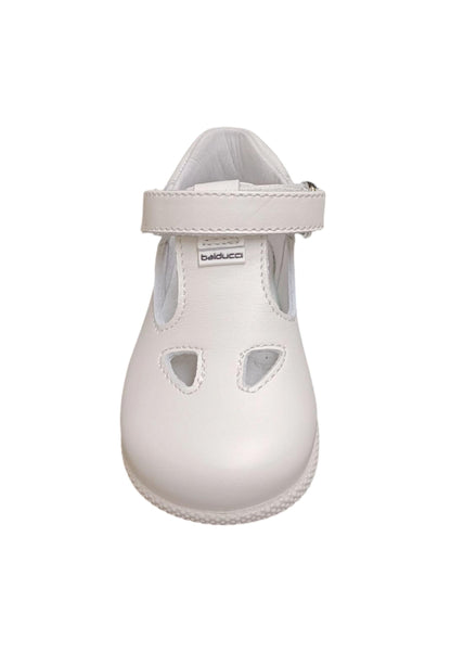 Scarpe occhi di bue Unisex bambini balducci cita  bianco velcro