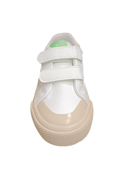 Scarpe sneakers Bambini e ragazzi Victoria tribu  bianco-verde-arancione velcro