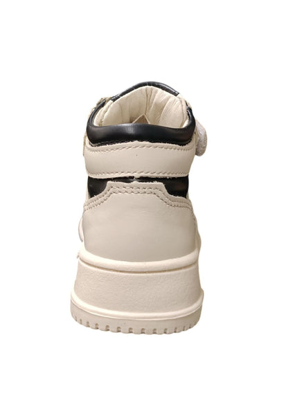 Scarpe sneakers Unisex bambini balducci OTRO  bianco-nero-grigio laccio elastico e velcro