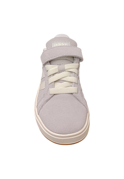 sarpe sneakers Bambini e ragazzi adidas GRAND COURT  grigio-bianco velcro