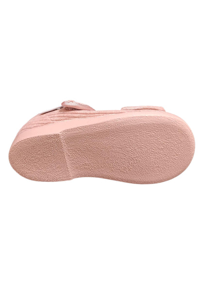 Ballerina bambina Vul-Ladi Candy rosa velluto velcro elegance style