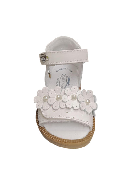 Scarpe sandalo tallonato Bambine balducci CITA  bianco velcro