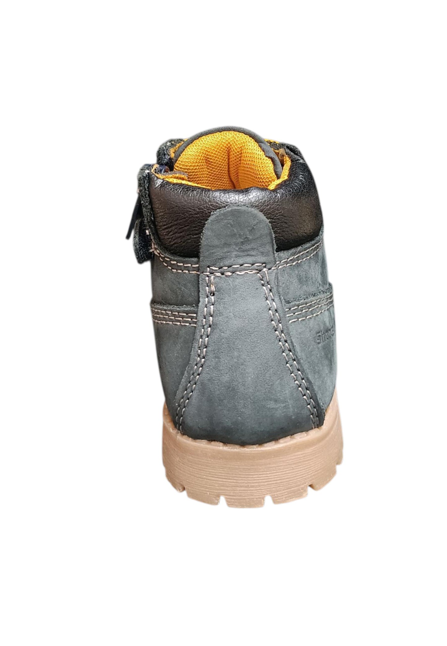 Boscaiolo bambino Shooterino Basic blue camel pelle lacci casual style
