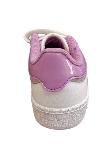 Sneakers Bambini Adidas Hoops Bianche con Velcro - Scarpe Ginnastica Comode