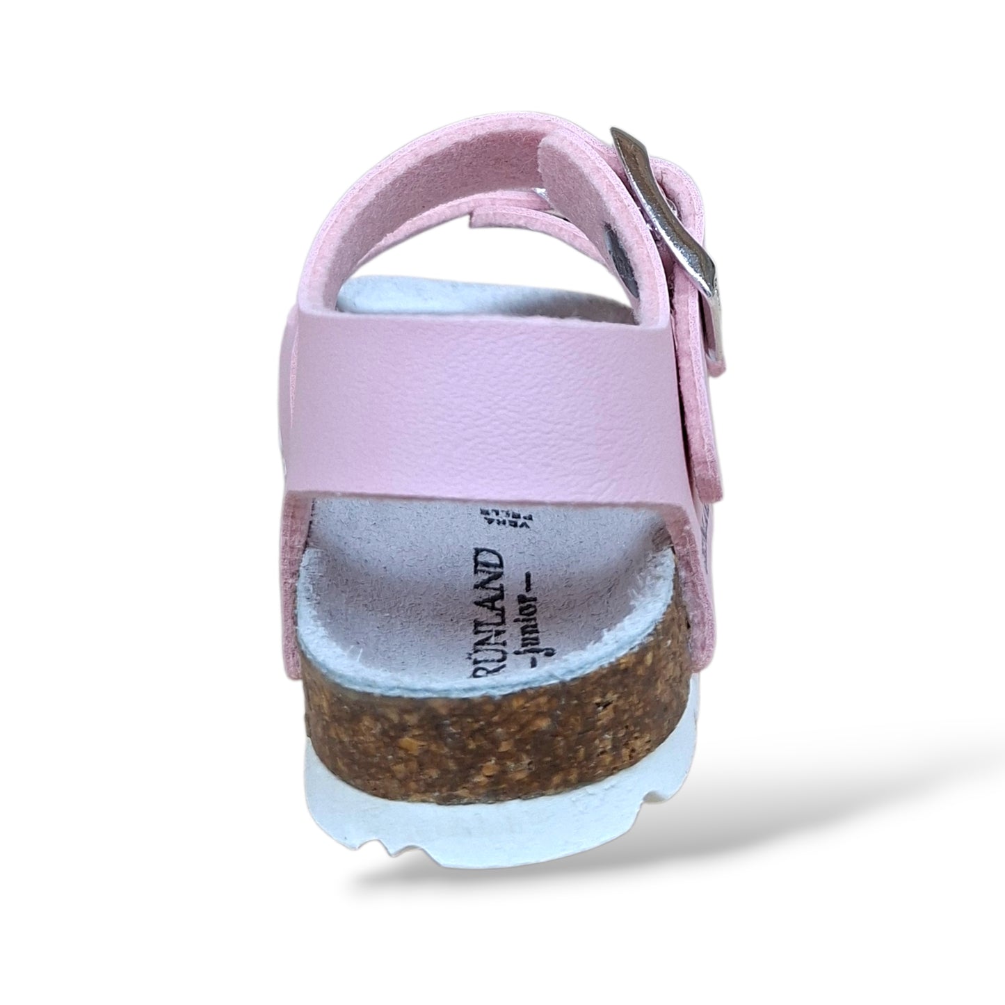 Sandalo Bio Sughero Bambine Grunland Junior Aria Rosa – Primissimi Passi Fibia EVA Taglia 20-24