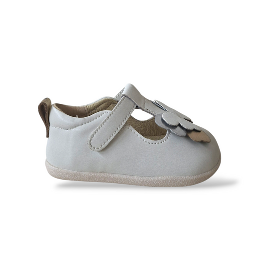 Ballerine-barefoot-bambina-Gioseppo-Makindu-bianco-argento-platino-pelle-Scarpetteria-Gica-Trani
