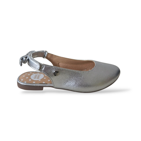 Ballerine-slingback-bambina-Gioseppo-Bagley-argento-pelle-velcro-Scarpetteria-Gica-Trani
