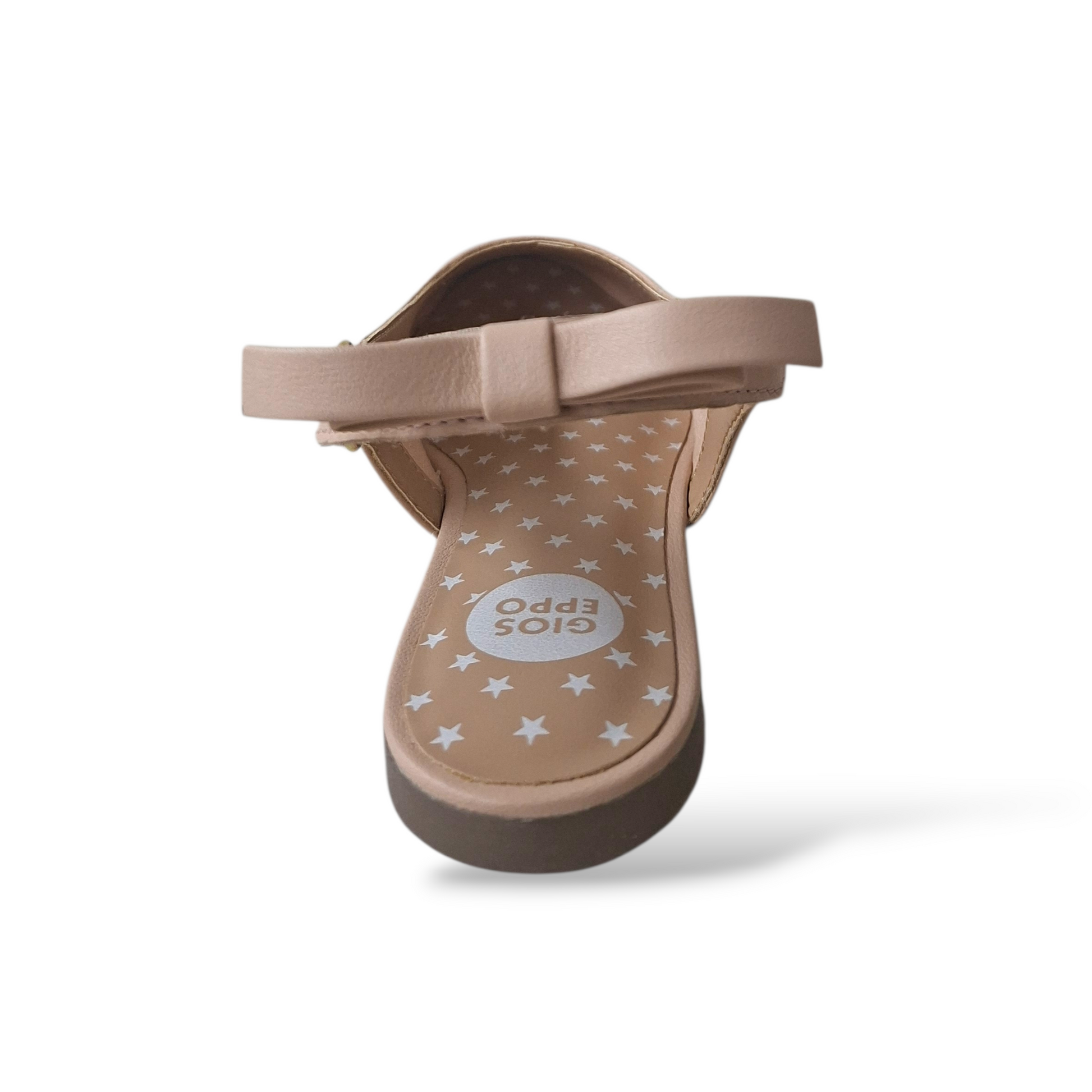 Ballerine-cerimonia-bambina-Gioseppo-Bagley-pelle-cipria-nude-velcro-Scarpetteria-Gica-Trani
