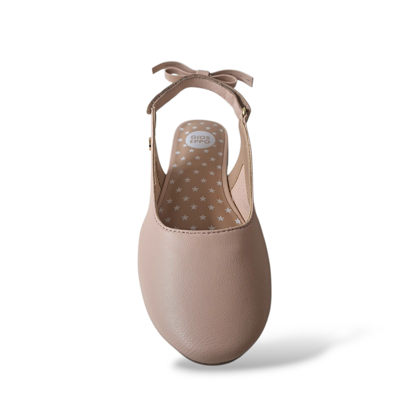 Scarpe-cipria-bambina-Gioseppo-Bagley-comunione-festa-cinturino-fiocco-Scarpetteria-Gica-Trani
