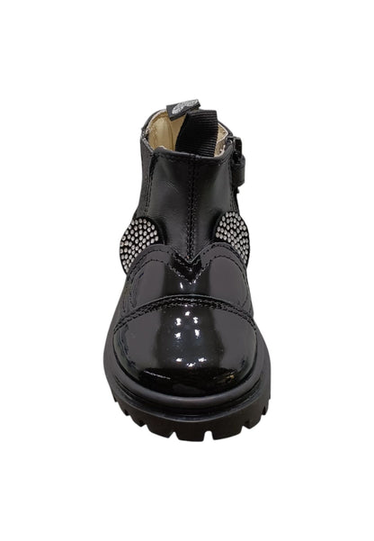 Stivaletti bambina Balducci Matrix nero pelle - Primi passi Made in Italy