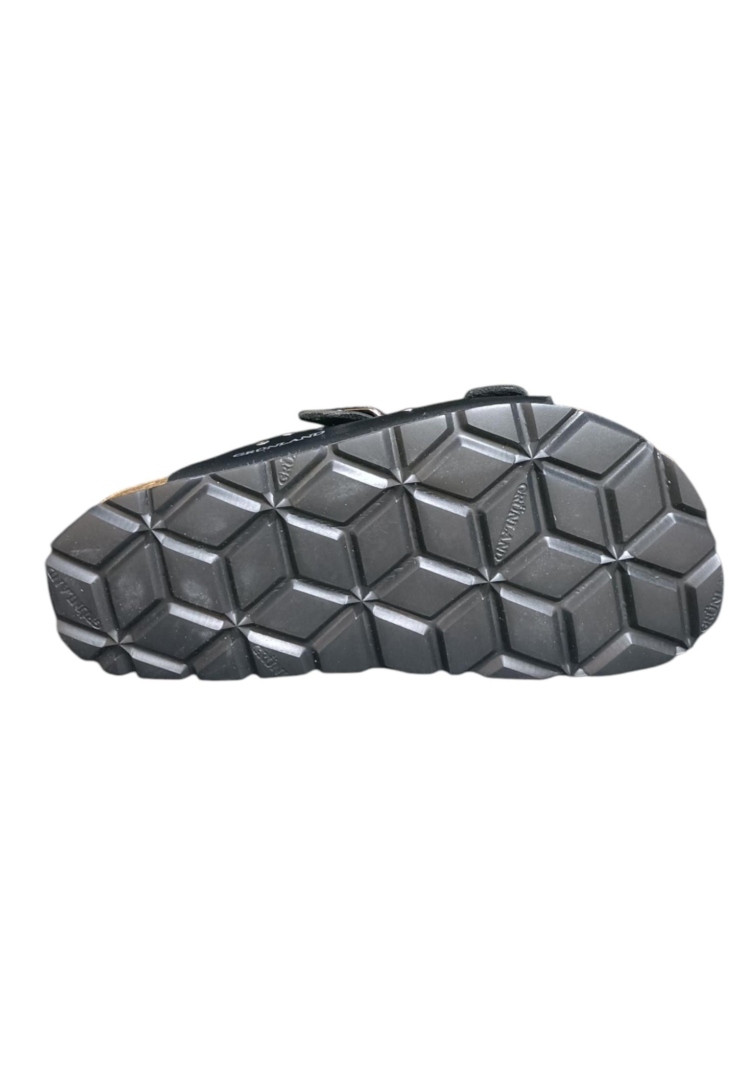 Scarpe ciabatta Bambini e ragazzi Grunland Junior 0739  NERO fibia