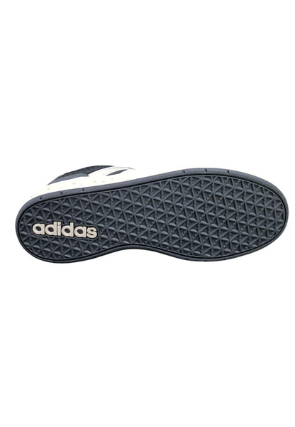 Scarpe sneakers Bambini e ragazzi adidas rapid court  nero-bianco velcro