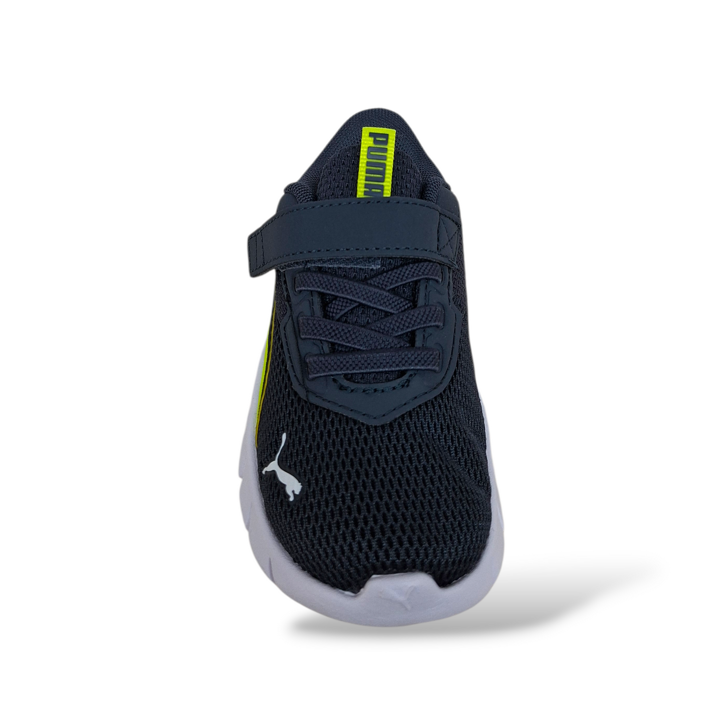 Calzature-bambino-Puma-FlexFocus-grigio-giallo-primavera-estate-Scarpetteria-Gica-Trani
