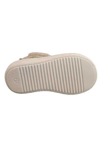 Stivaletti bambina Balocchi BLK STK grigio tortora pelle - Primi passi Made in Italy