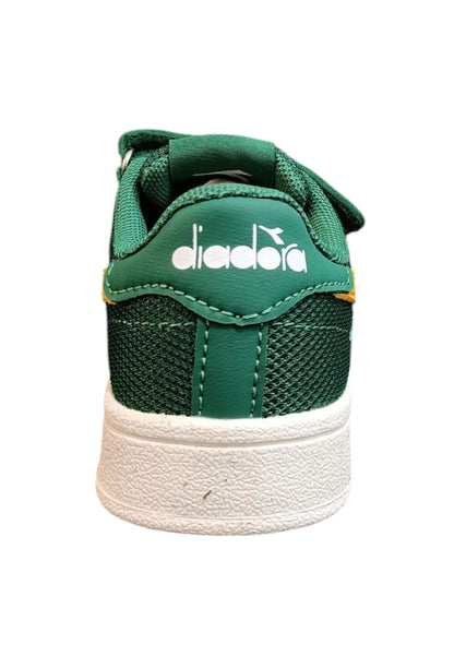 Scarpe sneakers Bambini e ragazzi Diadora bonny  verdone-giallo velcro