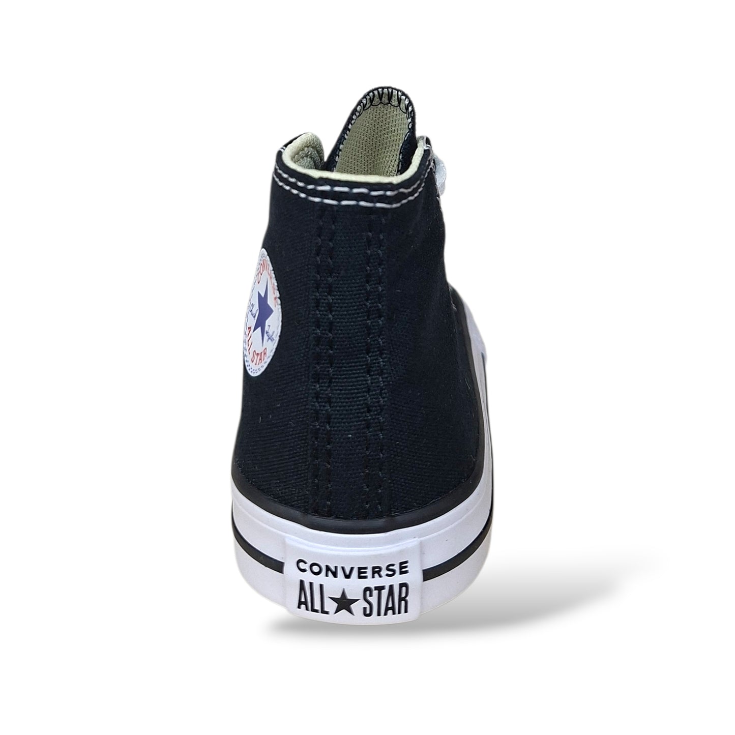 Converse-Chuck-Taylor-nere-ragazzo-tela-suola-gomma-carry-over-Scarpetteria-Gica-Trani
