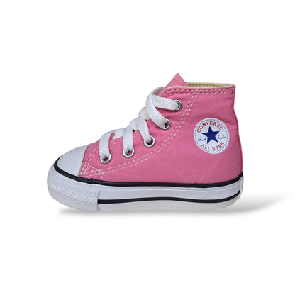 Converse-Chuck-Taylor-rosa-ragazza-tela-suola-gomma-carry-over-Scarpetteria-Gica-Trani
