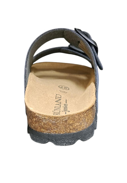 Scarpe ciabatta Bambini e ragazzi Grunland Junior 0714  BLU fibia