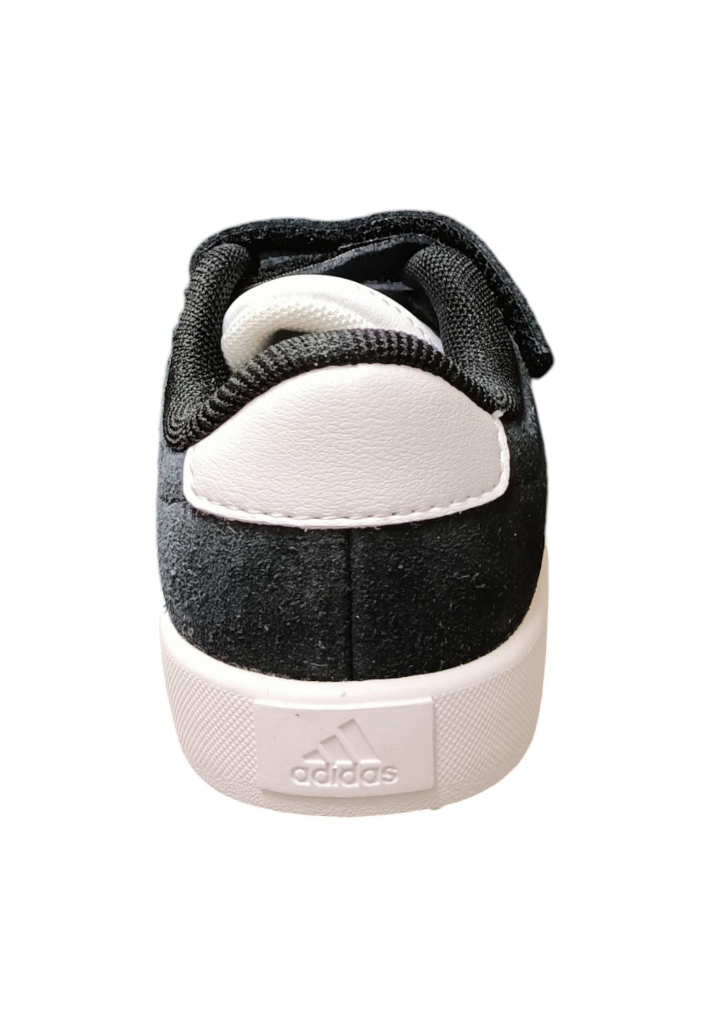 sarpe sneakers Bambini e ragazzi adidas GRAND COURT  nero-bianco velcro