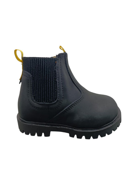 Stivaletti bambino Balducci Matrix nero pelle - Primi passi Made in Italy