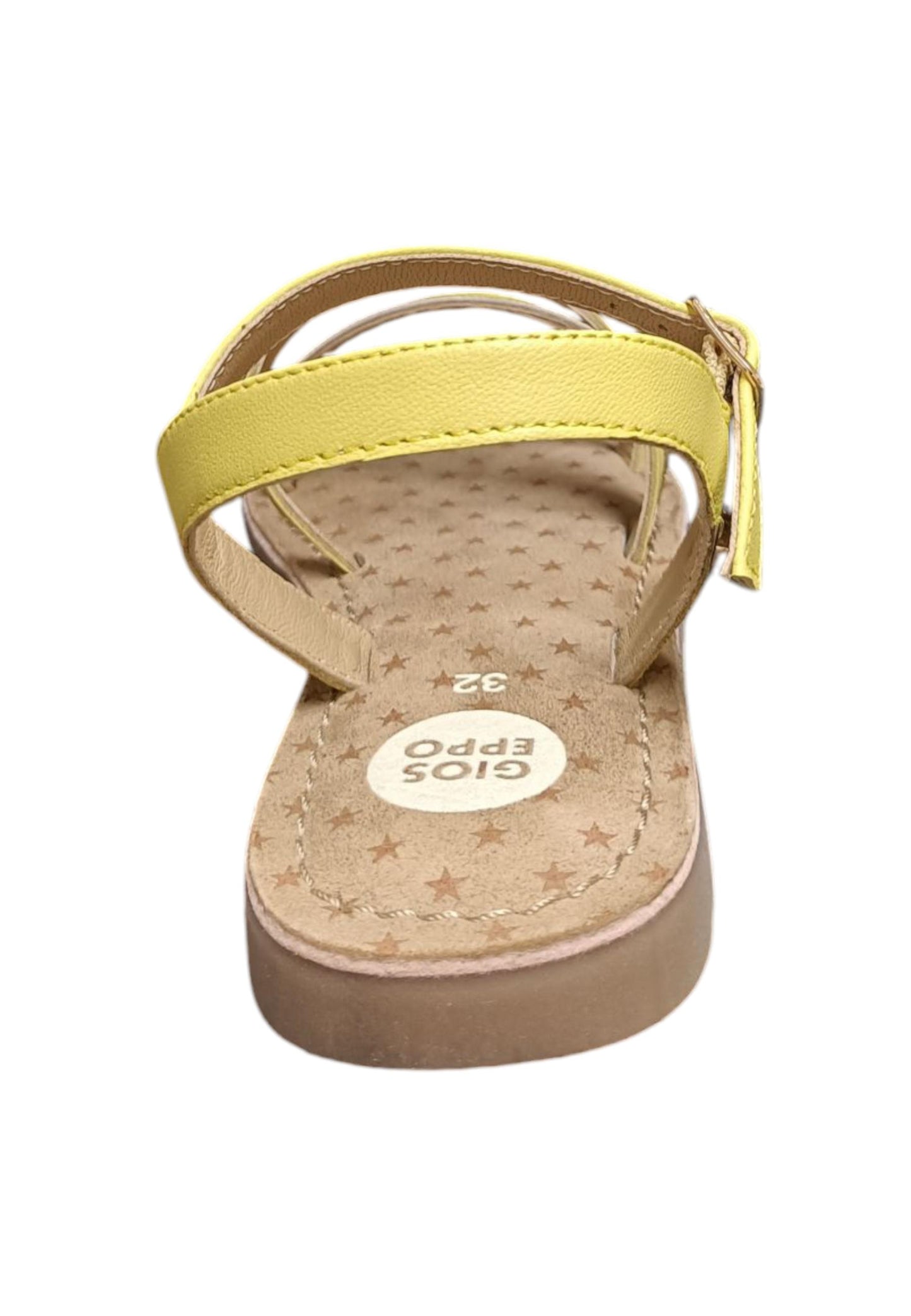 Sandali bambina Gioseppo Vershire giallo pelle