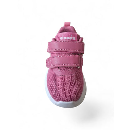 scarpe-bambina-primi-passi-Diadora-Evo-Run-rosa-bianco-primavera-estate-2026-Scarpetteria-Gica-Trani
