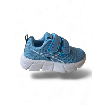 Diadora-Evo-Run-102.183299-scarpe-bambino-piccolo-celeste-bianco-doppio-velcro-Scarpetteria-Gica-Trani
