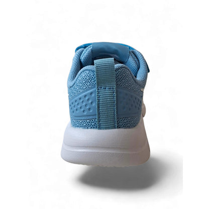 sneakers-bambino-piccolo-Diadora-Evo-Run-doppio-velcro-leggere-ammortizzate-celeste-Scarpetteria-Gica-Trani
