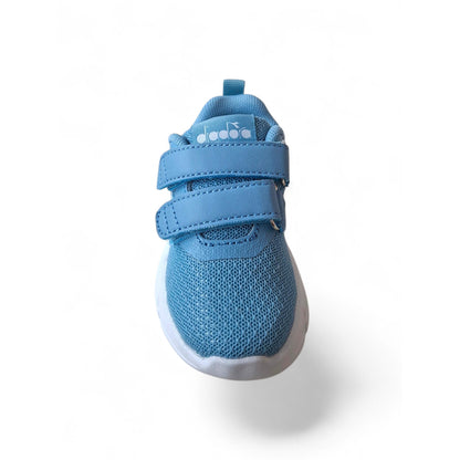 scarpe-bambino-primi-passi-Diadora-Evo-Run-celeste-bianco-primavera-estate-2026-Scarpetteria-Gica-Trani
