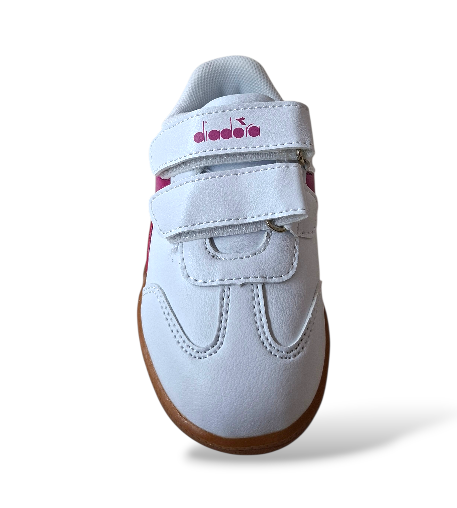 scarpe-ginnastica-bambina-piccola-Diadora-Kyoto-bianco-fucsia-primavera-estate-2026-Scarpetteria-Gica-Trani
