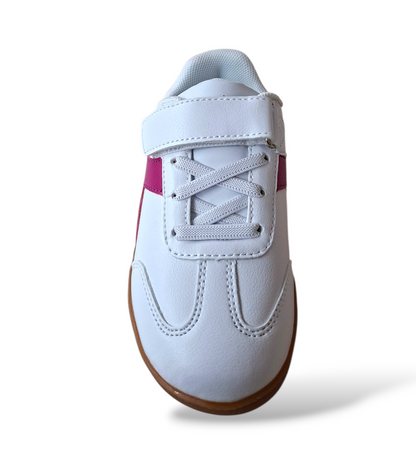 scarpe-ginnastica-bambina-Diadora-Kyoto-bianco-fucsia-primavera-estate-2026-Scarpetteria-Gica-Trani
