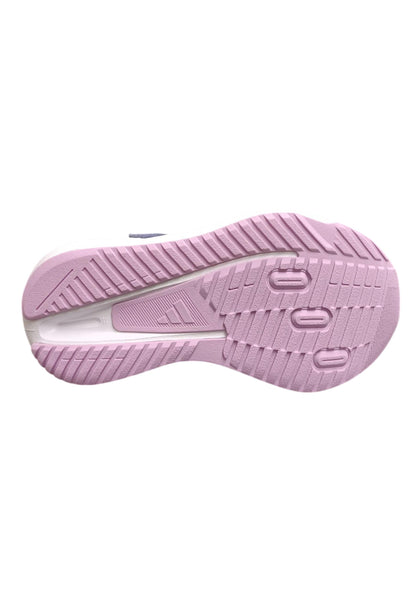 Scarpe sneakers Bambine e ragazze adidas DURAMO  lilla-viola laccio elastico e velcro