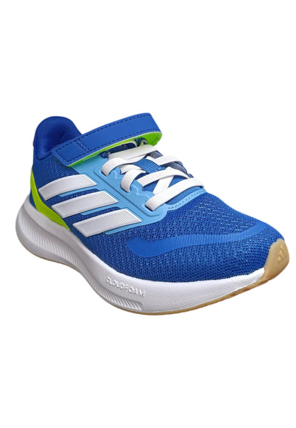 Scarpe sneakers Bambini e ragazzi adidas RUNFALCON  azzurro-giallo-bianco laccio