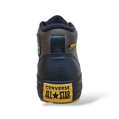 Converse Malden Street Boot Sneakers Ragazzi Marrone Nero | Taglia 36-40 | Tela Lacci | Scarpetteria Gica