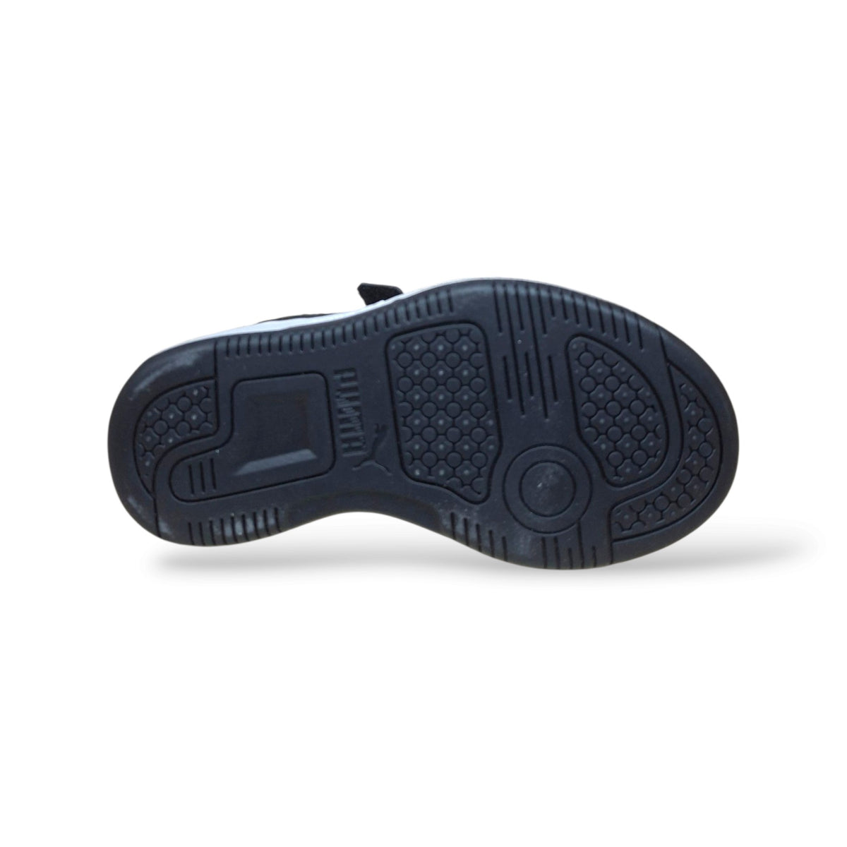 puma-rebound-408293-scarpe-basket-bambino-in-pelle-nero-bianco-chiusura-pratica-scarpetteria-gica-trani
